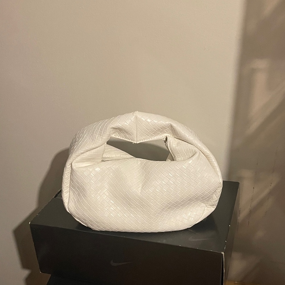 White Woven Women's Bag